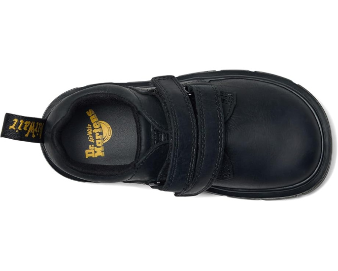 Dr. Martens Raffe Shoe J детские ботинки из кожи Вайоминг с широкой колодкой