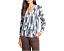 Свитер Brushstrokes Waffle V-neck от NIC+ZOE