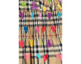 Burberry Kids Юбка Ama Check Heart с клеткой и сердечками