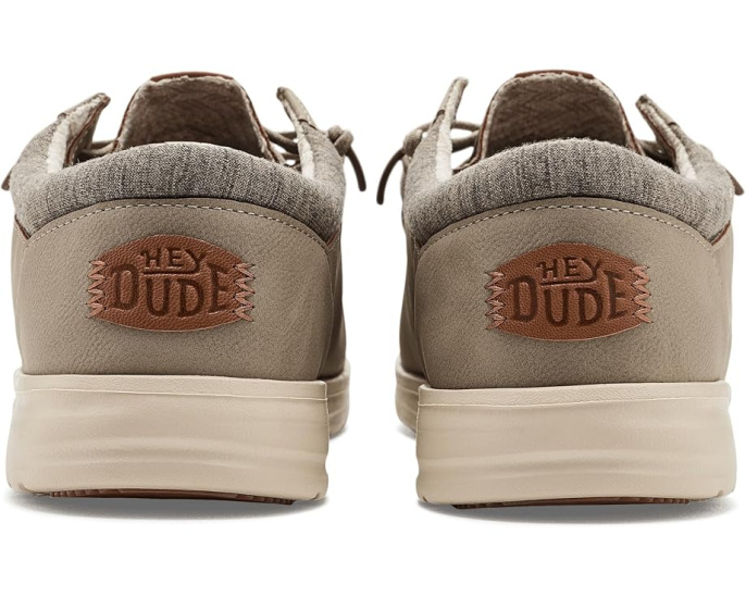 Слипоны Paul Classic Hey Dude с эластичными шнурками и память формы