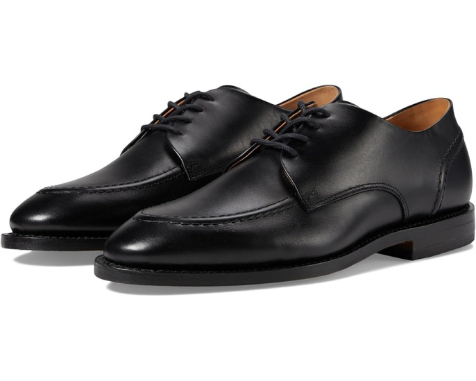 Мокасины Raymond Apron-toe Derby от Allen Edmonds из полированной телячьей кожи