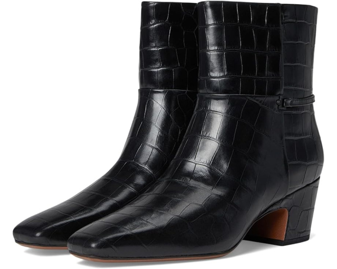 Ботильоны Franco Sarto Saydie из замши с квадратным носком