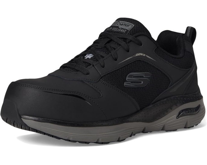 Рабочие ботинки Skechers Arch Fit SR Comp Toe с противоскользящей подошвой