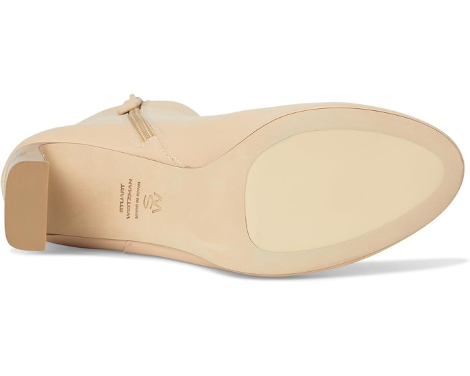 Ботинки Babette Platform Zip Bootie Stuart Weitzman с миндалевидным носком