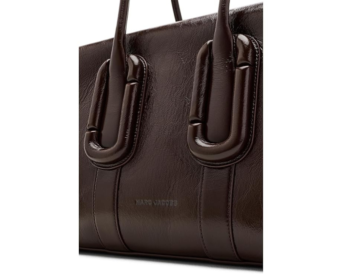 Babe City Tote In Crinkle Leather