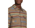 Рубашка RVCA Dayshift Blanket Flannel с длинным рукавом и жаккардовым принтом