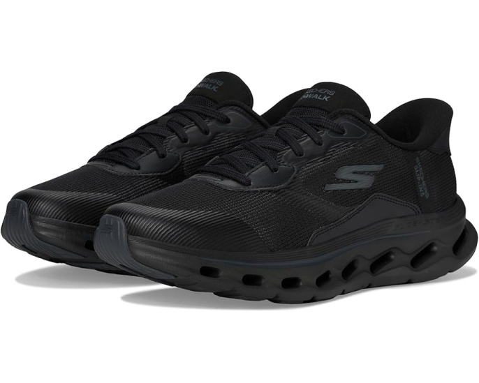Обувь SKECHERS Go Walk Glide-Step 2.0 с сетчатым верхом и гелевой подушкой в пятке
