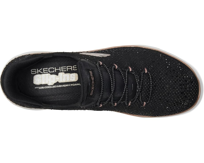 Skechers Summits Brilliant Shine Hands Free Slip-INS с пайетками
