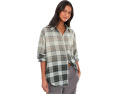 Рубашка Free People Alexi Plaid с омбре-принтом