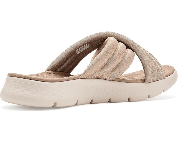 Сандалии SKECHERS GO Walk Flex с объемной поперечной полосой и амортизацией