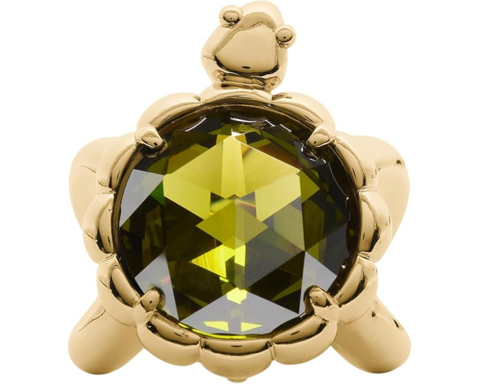 Кольцо Kate Spade New York Secret Garden Turtle с черепашкой