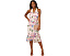 Платье Adrianna Papell Printed High-Low с асимметричным подолом