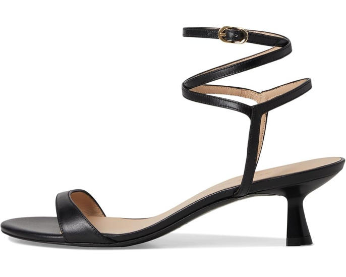 Туфли Stuart Weitzman Nudist Wrap 50 на шпильке с обертывающим ремешком