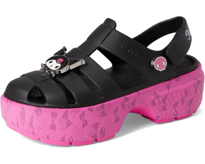 Crocs Сланцы Sanrio My Melody и Kuromi Stomp