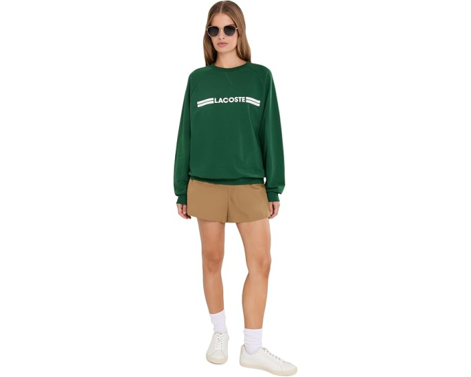 Logo Fleece Loungewear Sweatshirt