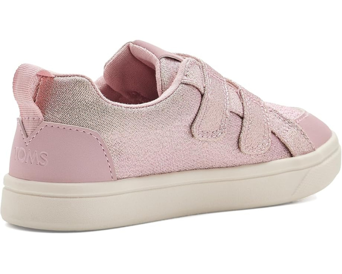 Кроссовки TOMS Cruz Double Strap на липучке розовые для детей