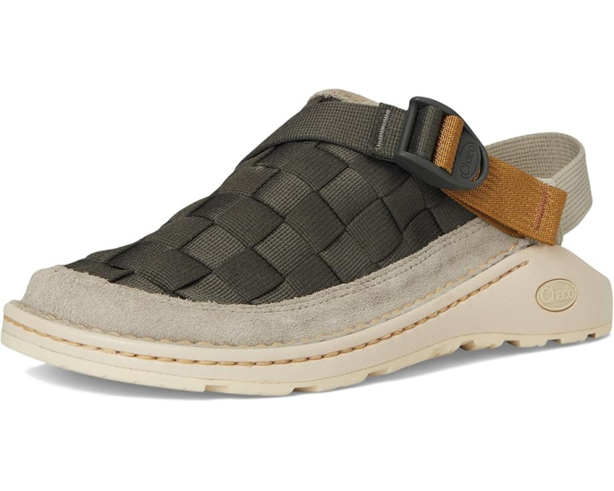Клоги Chaco Canyon Woven с плетеным верхом и стелькой LUVSEAT