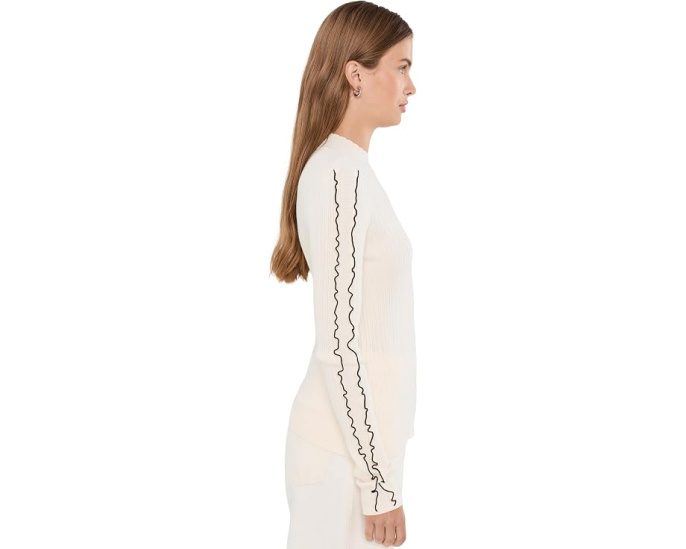 Mock Neck Long Sleeve Sweater