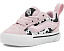 Детские кеды Vans Knu Skool Elastic Lace с коровьим принтом