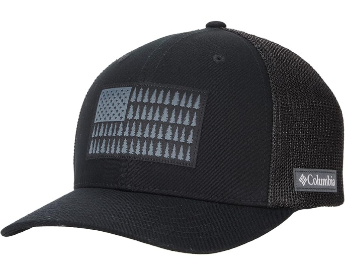 Бейсболка Columbia Mesh Tree Flag с вышитым флагом