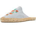 Soludos Oranges Smoking Mule Espadrille с апельсиновым принтом
