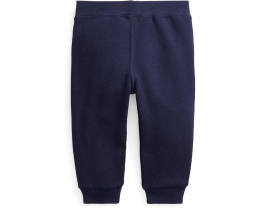 Детские брюки Polo Ralph Lauren Kids из флиса с манжетами