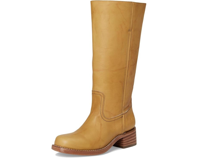 Ботинки Frye Campus 14L для широкой икры с рантом Goodyear