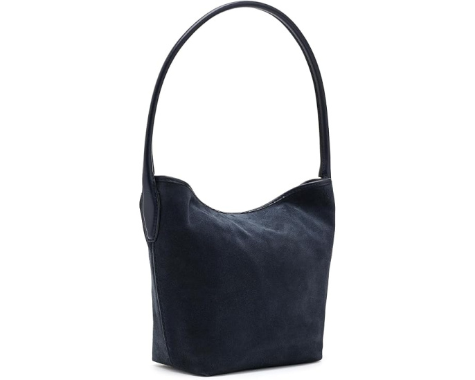 Сумка через плечо из замши Madewell Suede Port Lid Shoulder