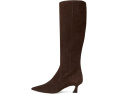 Высокие сапоги Vinnie Zip 50 на изящном каблуке из козьей кожи Stuart Weitzman