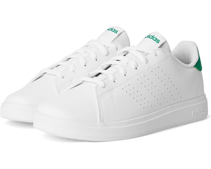 Кроссовки Adidas Advantage Base 2.0 для подростков с перфорированными полосками