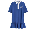 Платье Polo Ralph Lauren Logo Cotton Mesh Rugby для детей