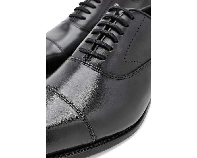 Johnston & Murphy Ashton Cap Toe туфли кэп-тое из натуральной зернистой кожи