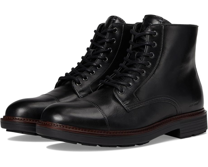 Ботинки Johnston & Murphy Latham Cap Toe с кожаным верхом