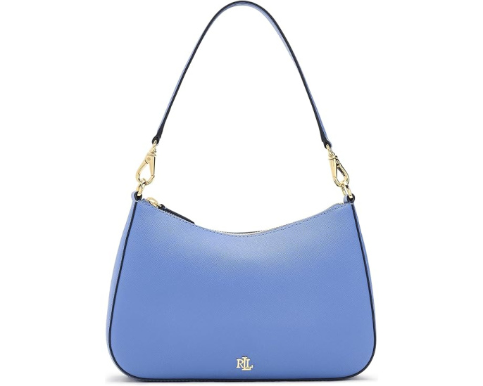 Сумка Lauren Ralph Lauren Crosshatch Leather Medium Danni Bag из телячьей кожи