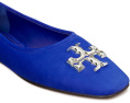 Балетки Tory Burch Eleanor из кожи с квадратным носком
