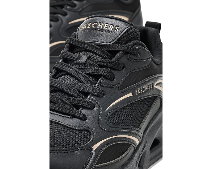 Кроссовки Skechers Uno Glide Step Lite черные