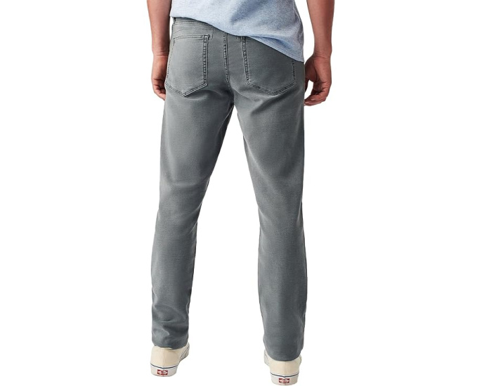 Брюки Faherty Stretch Terry с пятью карманами из мягкого велюра