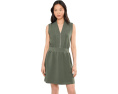 Varley платье Polyanna 1/2 Zip Dress с половинной молнией черное