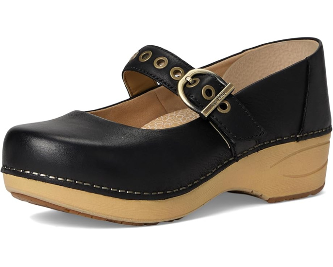 Клог Dansko XP 2.0 Mary Jane из лаковой кожи с поддержкой свода стопы