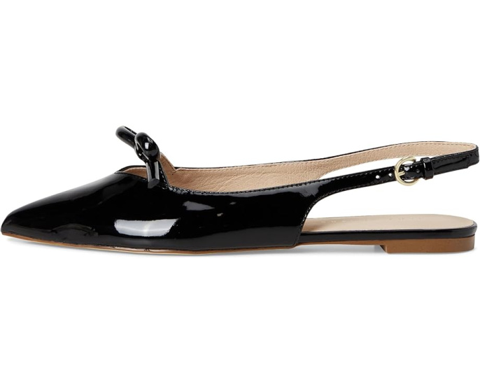 Jack Rogers Босоножки Lennox Flat Sling с металлическим эффектом на ремешке