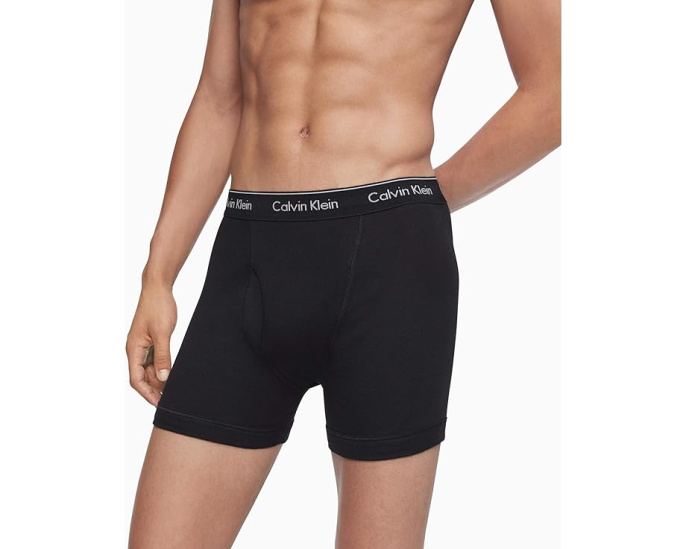 Calvin Klein Underwear Набор из трех боксеров Cotton Classics из 100% хлопка