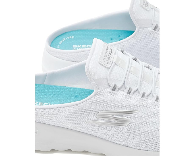 Кроссовки SKECHERS Performance Go Walk Joy Janay в бело-серебристом цвете