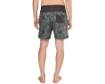 Шорты Hurley Phantom Naturals Scallop Volley 17 дюймов с принтом