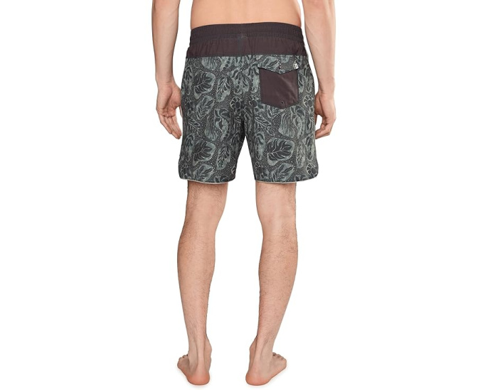 Шорты Hurley Phantom Naturals Scallop Volley 17 дюймов с принтом