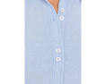 Оксфордская рубашка Free People Benny Slim Oxford синего цвета