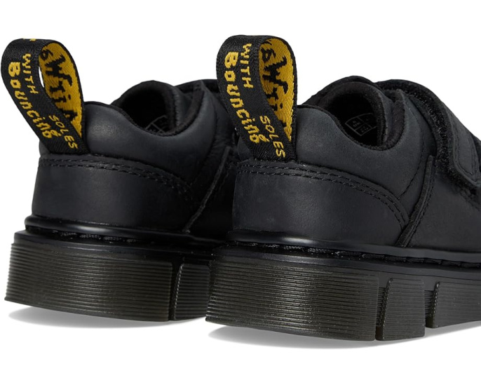 Туфли Dr. Martens Raffe Shoe T для малышей с ремешками на липучке