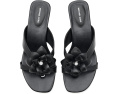 Босоножки MICHAEL Michael Kors Jacie Kitten Sandals на низком каблуке с цветком