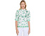 CeCe топ Cotton Sateen Hidden Placket из хлопкового сатина