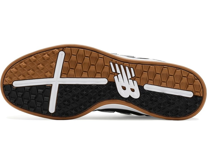 New Balance Golf 480 бесшиповые туфли из премиальной кожи