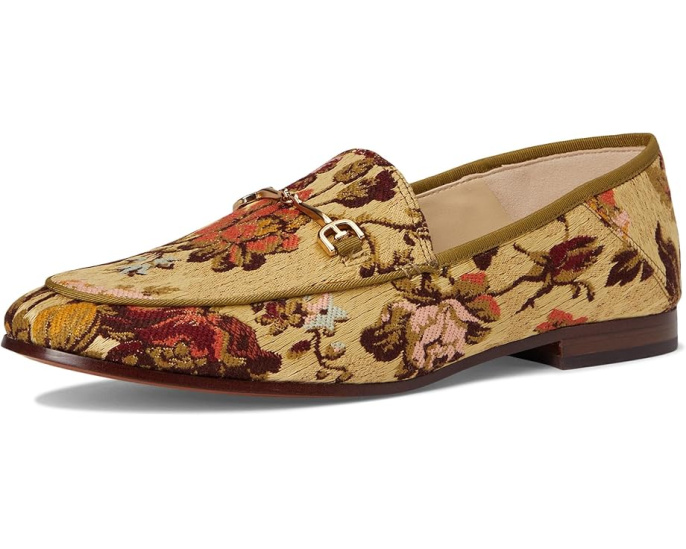 Лоферы Sam Edelman Loraine с металлической пряжкой и принтом